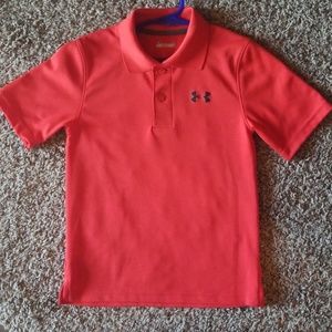 Boys under armour polo